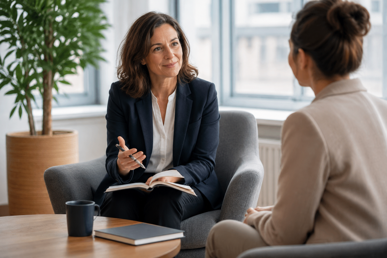 Female executive coach
